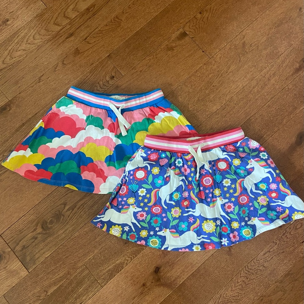Mini Boden Skort Set
